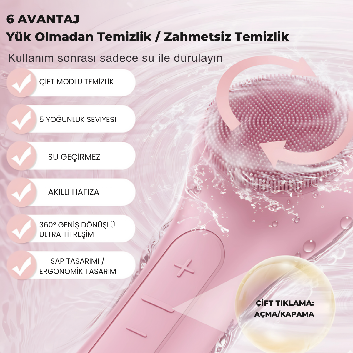 Glowin Gelişmiş Yüz Fırçası