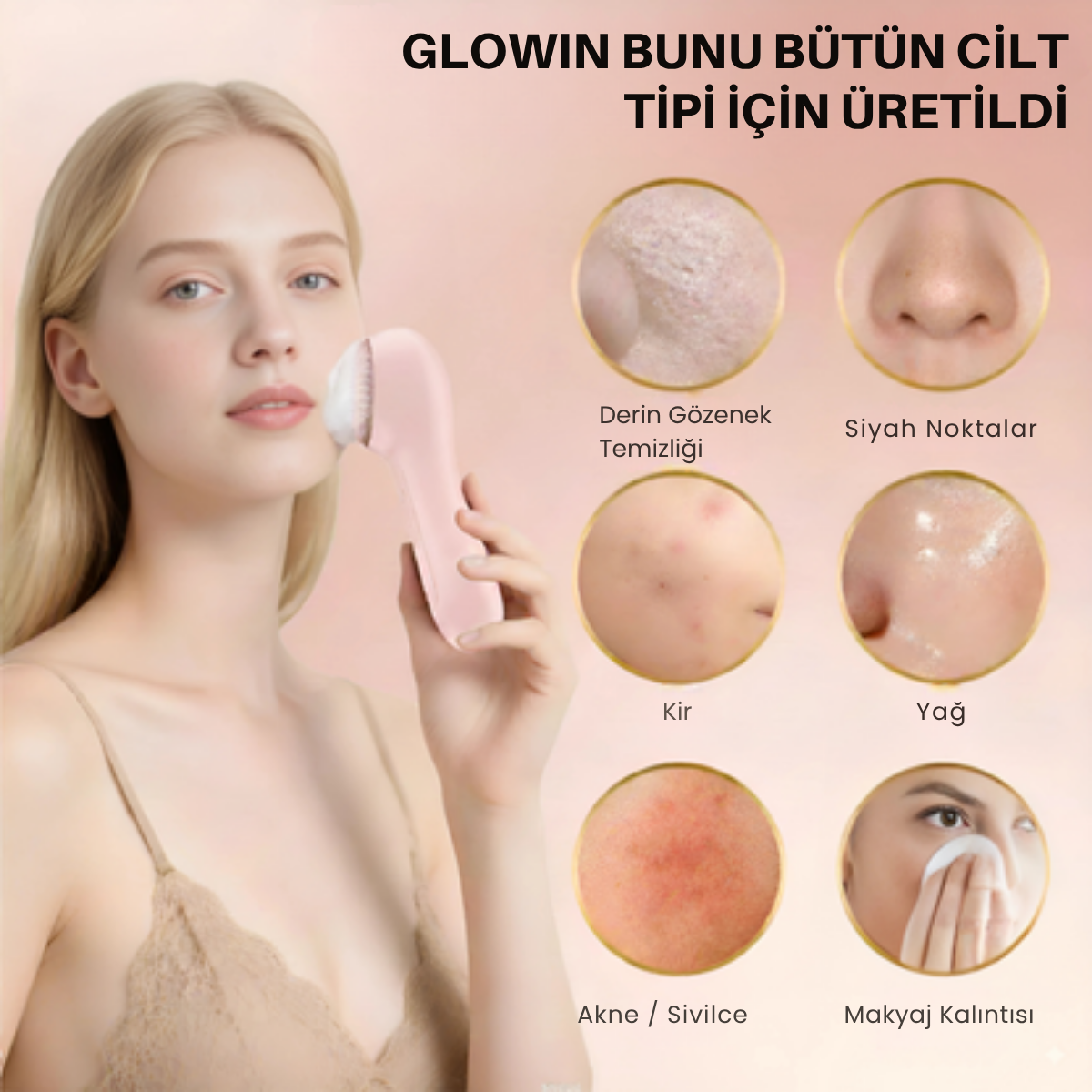 Glowin Gelişmiş Yüz Fırçası