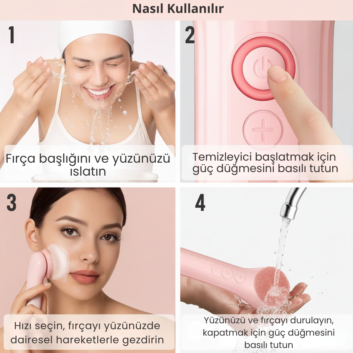 Glowin Gelişmiş Yüz Fırçası